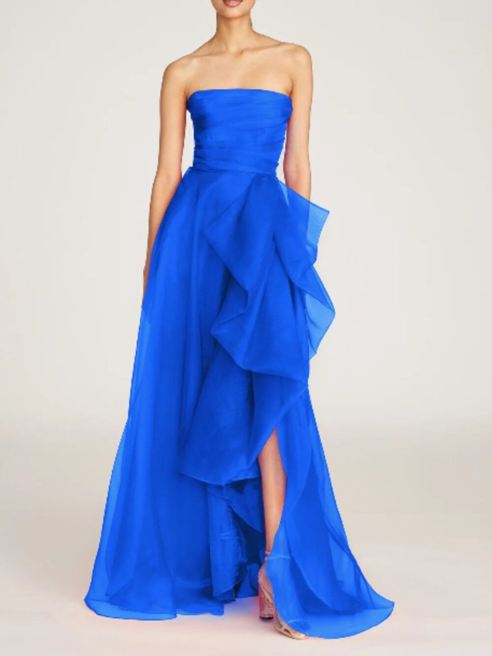 Theia Brilliant Blue Teresa Gown